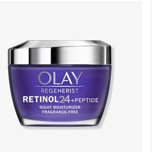 OLAY REGENERIST RETINOL 24+PEPTIDE NIGHT MOISTURIZER FRAGRANCE-FREE